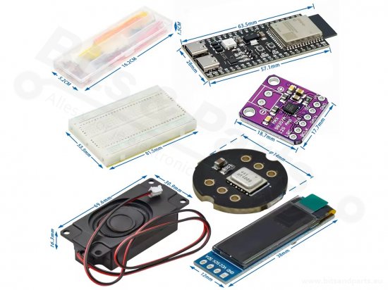 ESP32 Voice chat assistant DIY kit